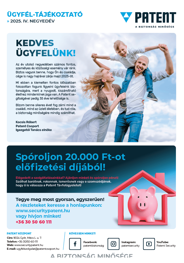 Patent hírlevél 2025. 4. n.év
